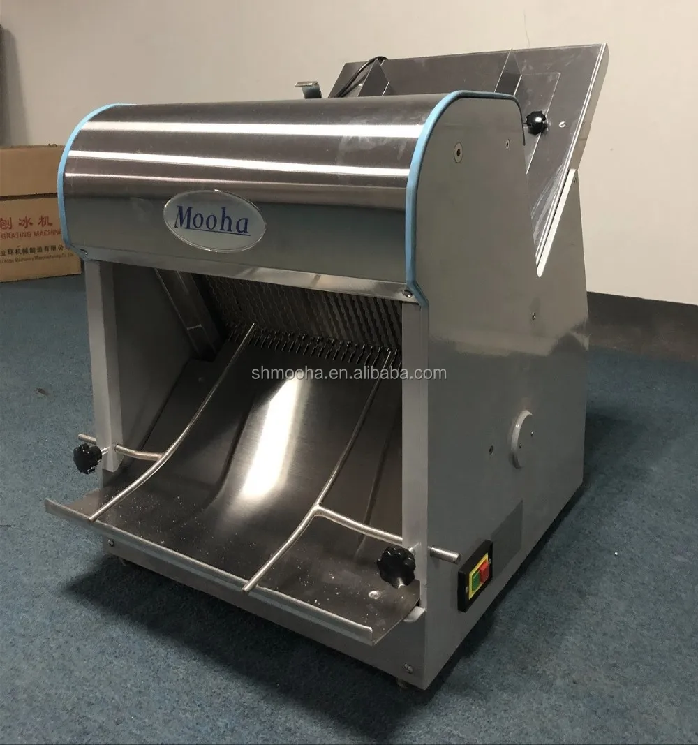 Commercial Bread Slicer Toast Cutter Bakery Baking Line Equipment Loaf Slicing Bread Maker Machine Loaf Dough Bread Slicer