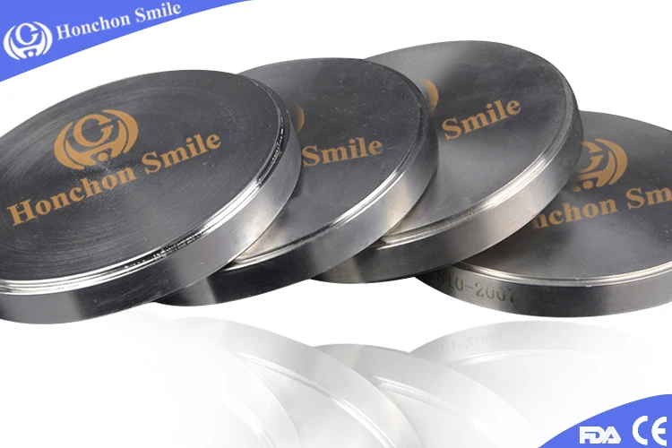 Dental Metal Block Grade 5 Titanium CAD CAM Block for Implant Abutments