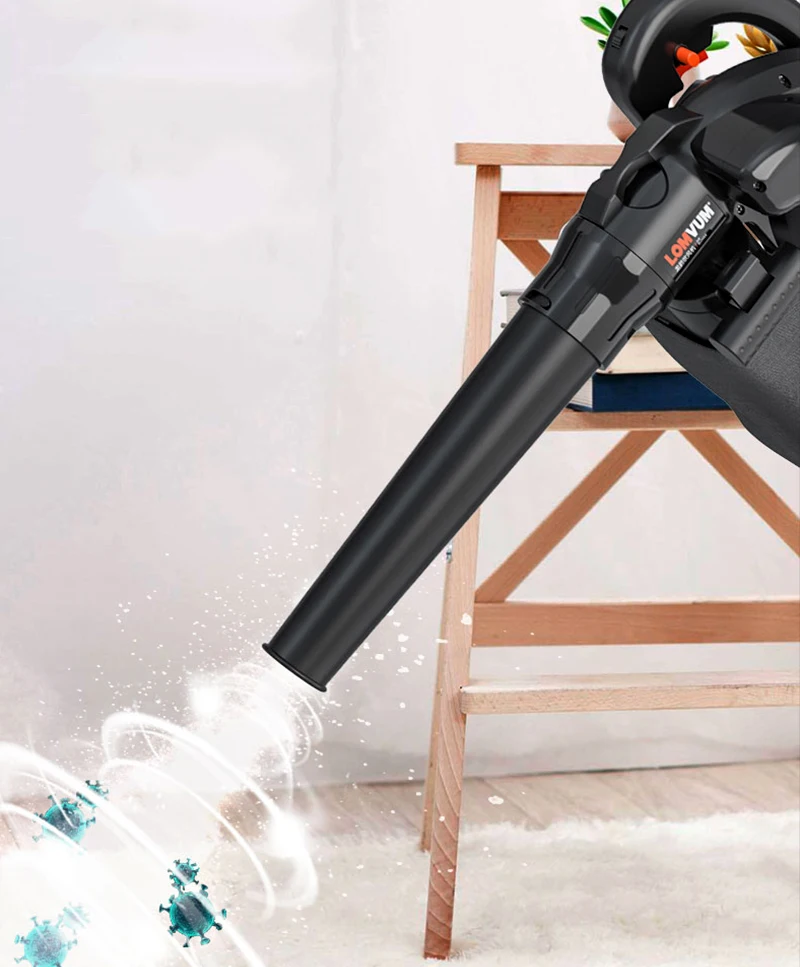  LOMVUM Electric Air Blower 1800W Garden Powerful Dust Collector Computer Cleaning Blowing