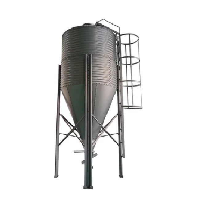 Высококачественный силос из оцинкованной стали, автоматический силос для кормления цыплят, свиней, для системы кормления птиц