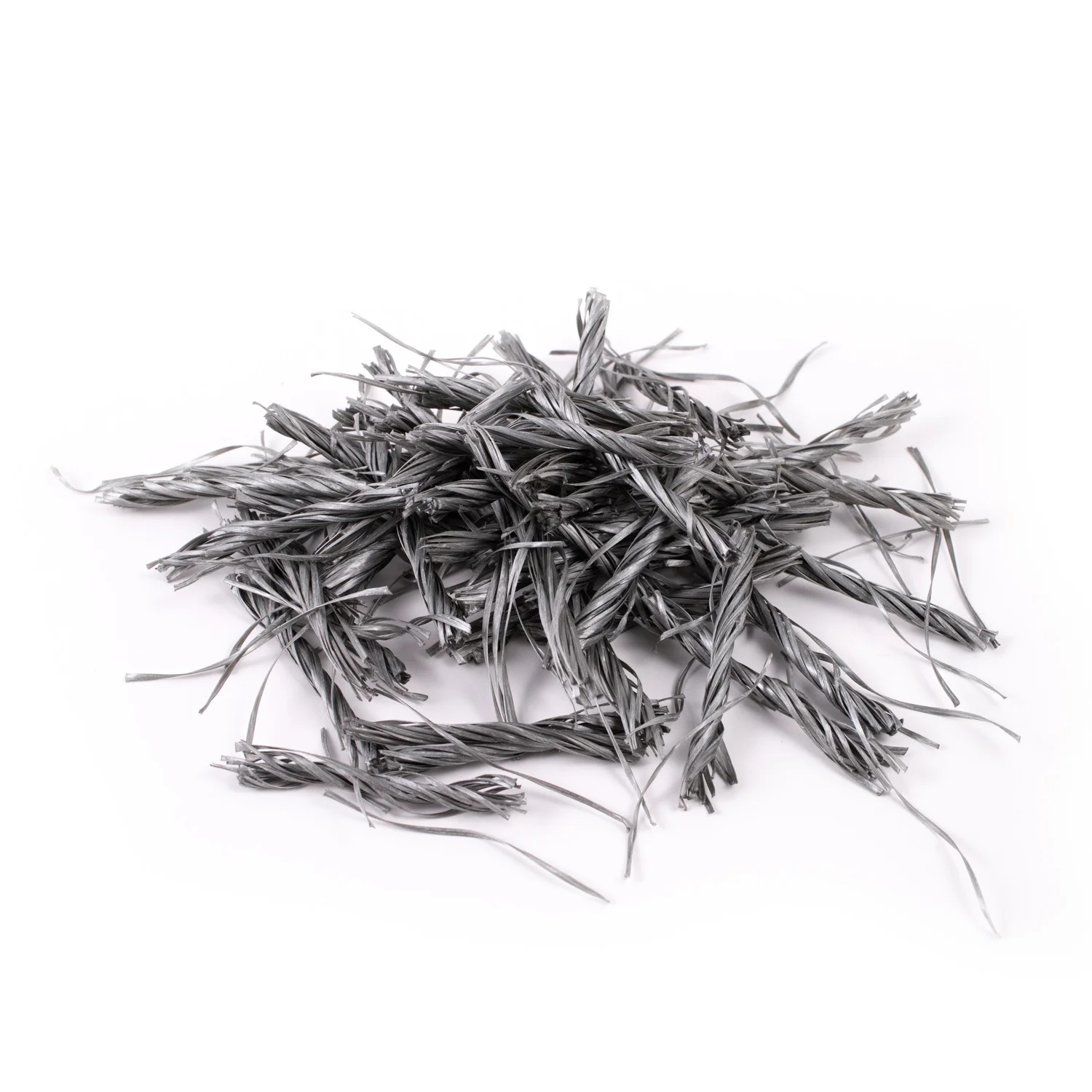 Polypropylene Macro Fiber Twisted Bundle for Concrete Reinforcement in Building Construction PP Fiber Model
