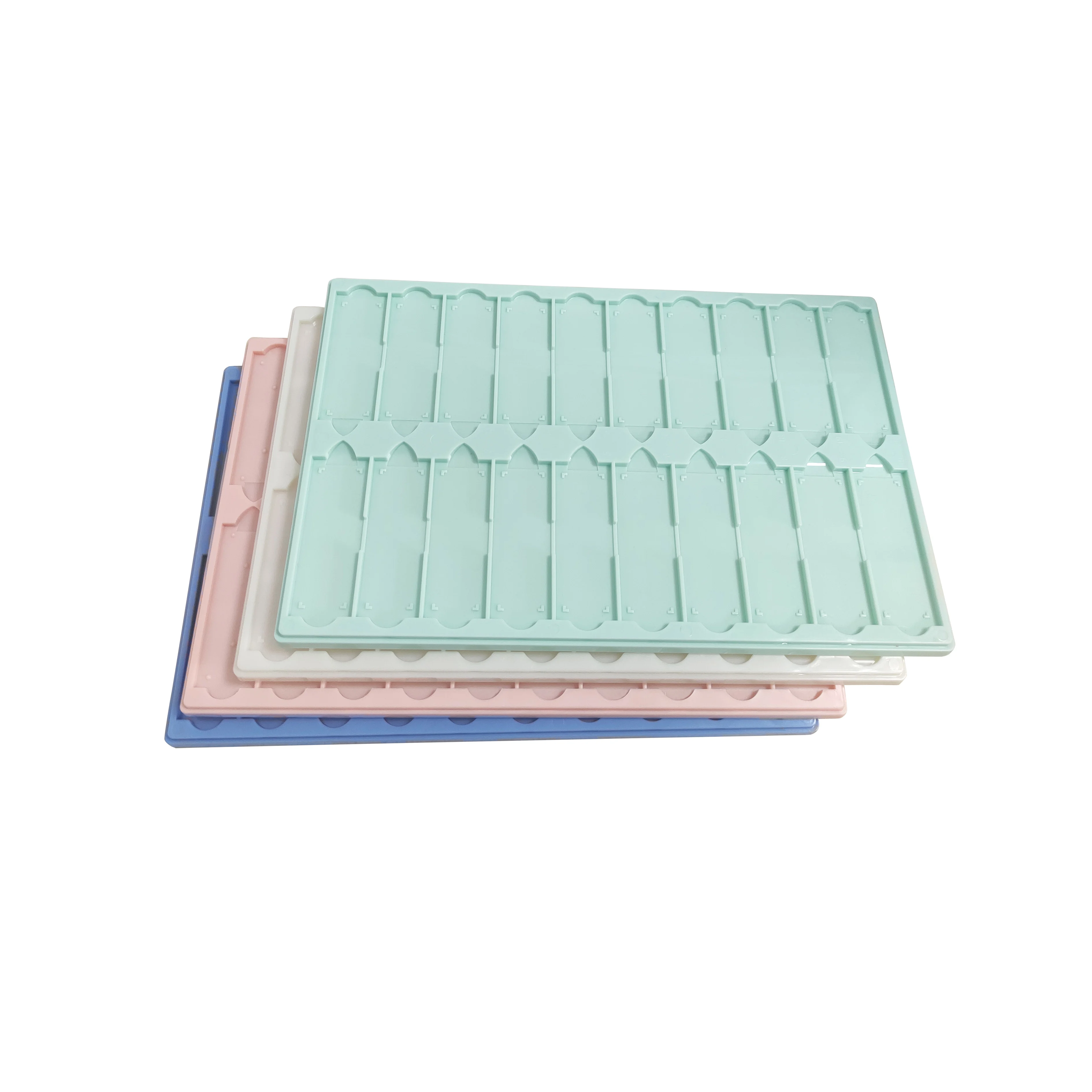 plastic slide tray for microscope slide