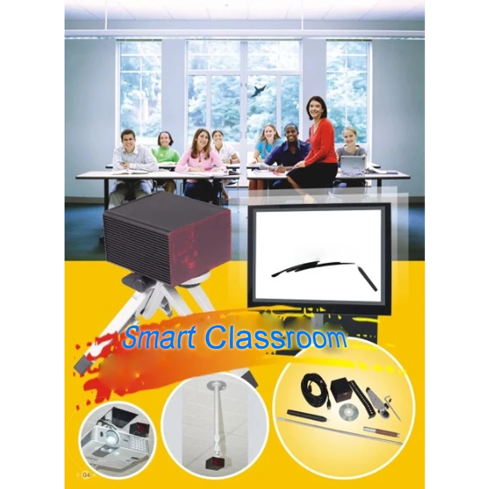 Oway Wb3100-2 Screen Interactive White Board Education For Teaching Meeting Smart Board Interactive Advertising