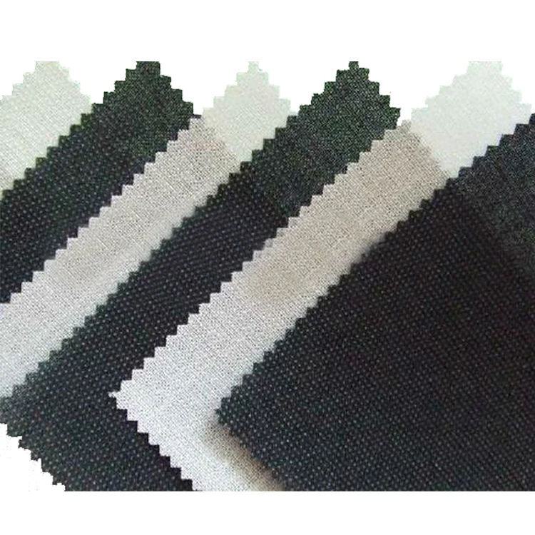 High quality top fused shirt collar interlining