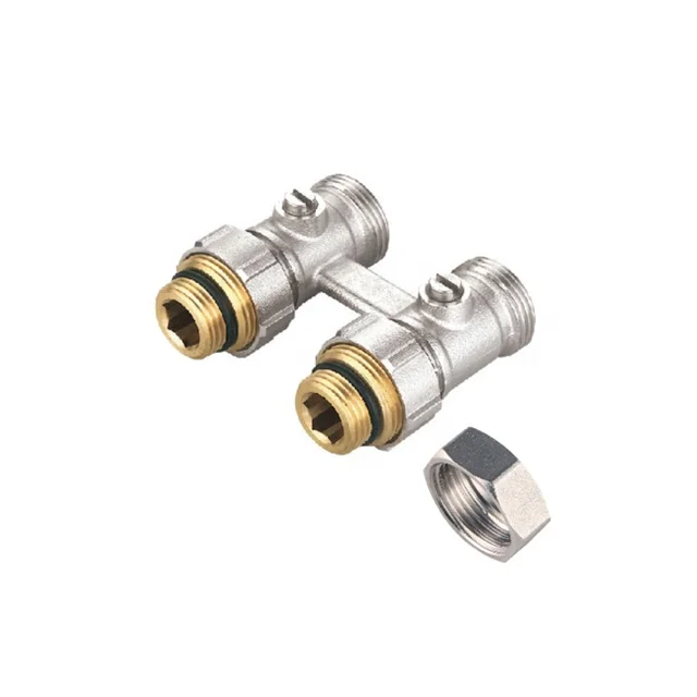 Factory price brass straight manual H radiator ball valve BJ36001