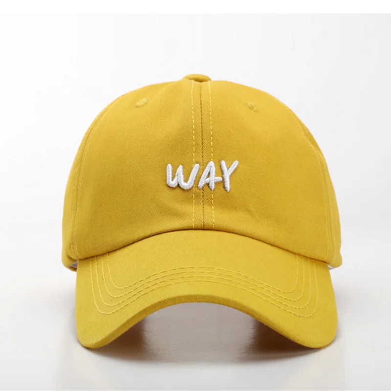 Yellow Beige Streetwear Hip Hop Caps Adjustable Snapback Baseball Cap For Women Men Outdoor Sport Gorras Korean Couple Hat
