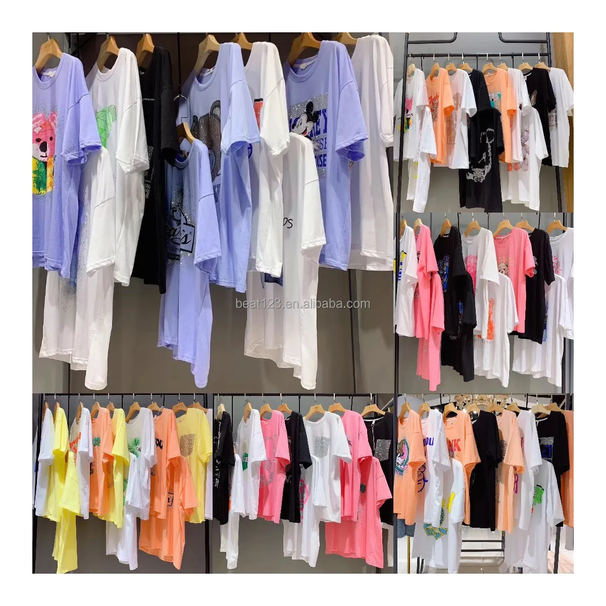 Wholesale Best Price GG Designer T-shirts Big Plus Size Women Clothes Short Sleeve Shirts Oversized 100% Cotton T-shirts Dobby