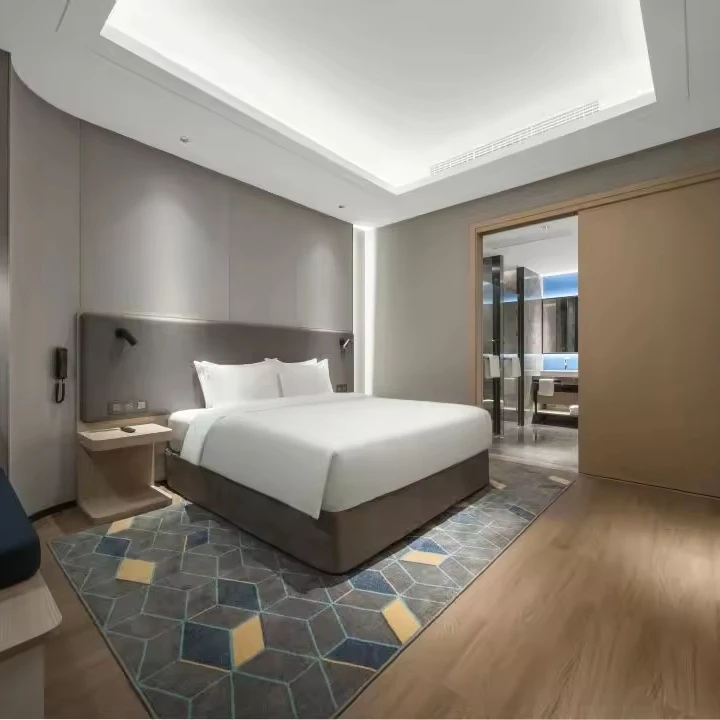 Furniture Modern and luxury Styles Bedroom Customized For 5 stars Hotel and Oversea projects