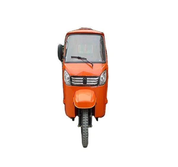 Closed  Cabin Tricycle for heavy duty loading with handle bar