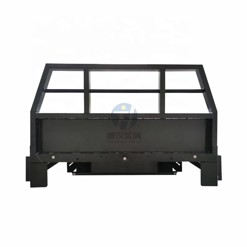 3.0mm Flat Alloy Ute Tray Waterproof Storage Box Aluminium Ute Tray with tapered toolbox mug guard headboard for Hilux, Ranger