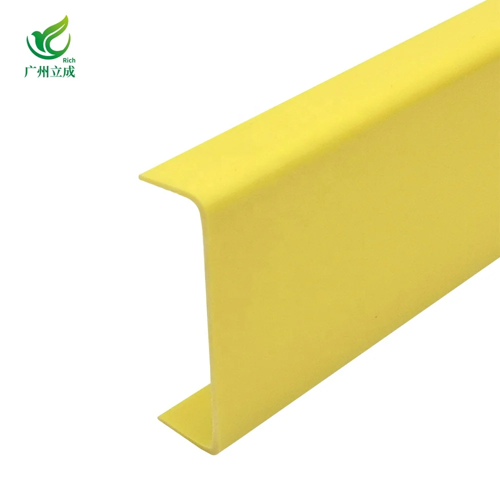 Rich2101 Custom Rubber PVC Extrusion  Plastic U Profile Form For PVC Profile