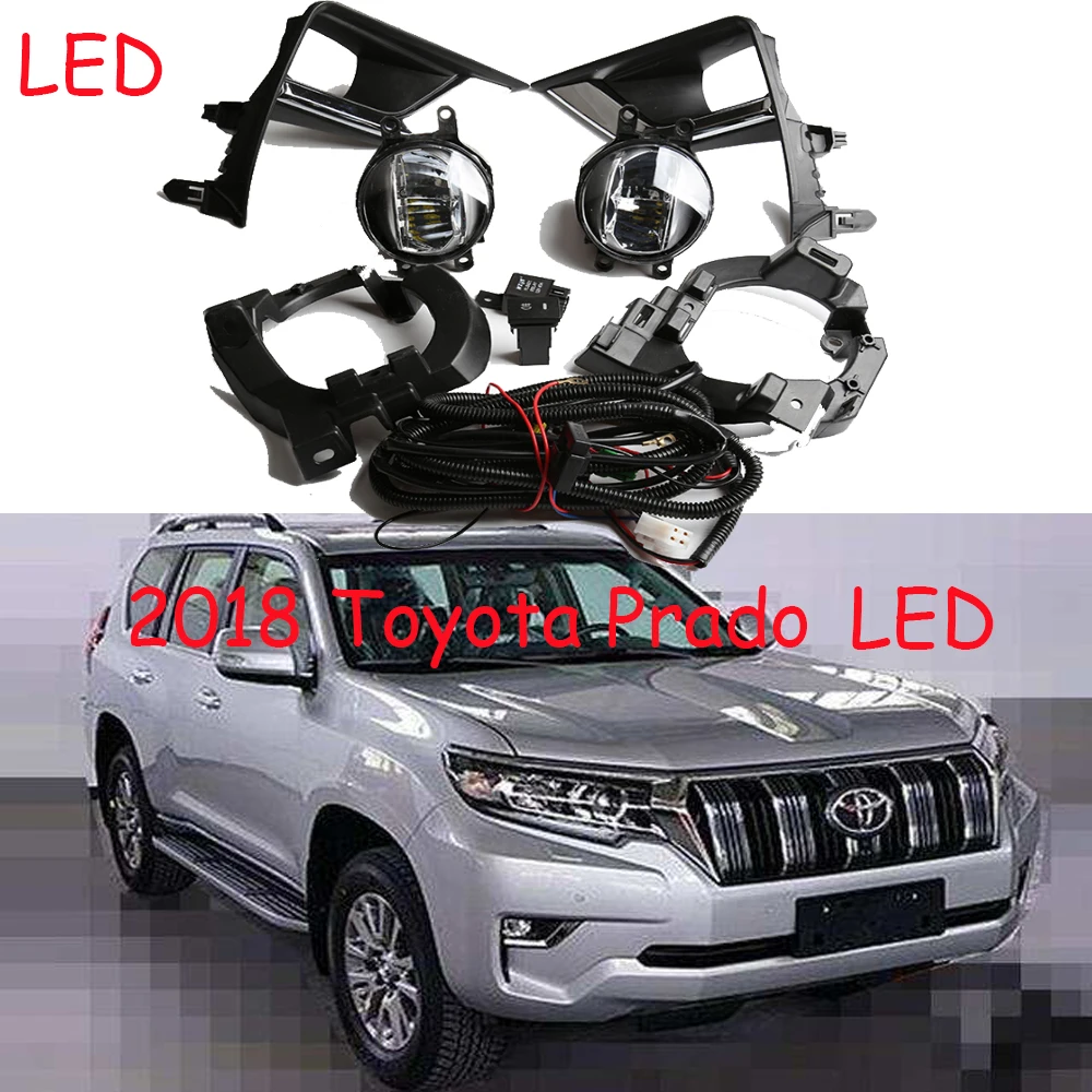 Автомобильный бампер aurion, фара для 2018 ~ 2020y Toyota Land Cruiser Prado, противотуманные фары 2700 4000 LC150 FJ150, фара для круизера