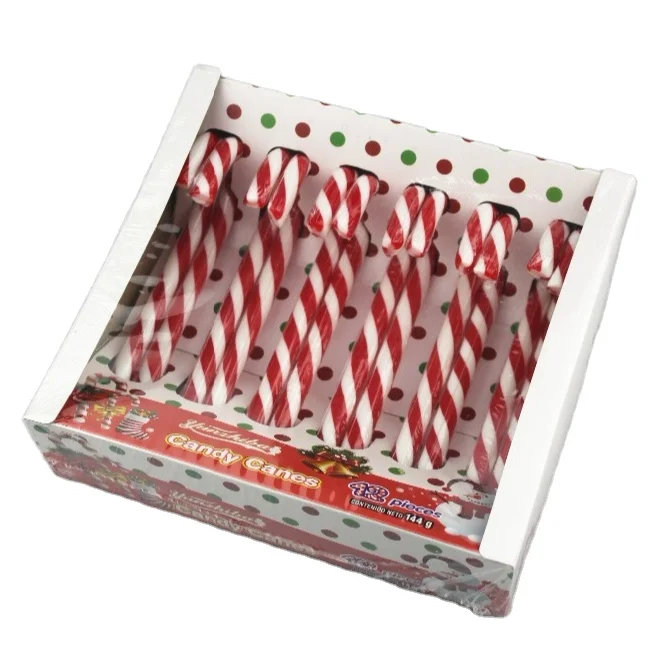 
Wholesale 12G Christmas Candy Canes In Various Colors 
