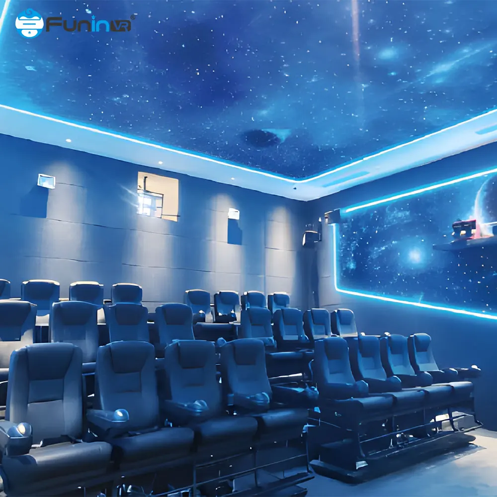 Commercial Vr Zone Game Simulator cinema 6 type 3d 4d 5d 6d 7d cinema 12d motion chair  Vr Game Simulator For Vr Theme Park