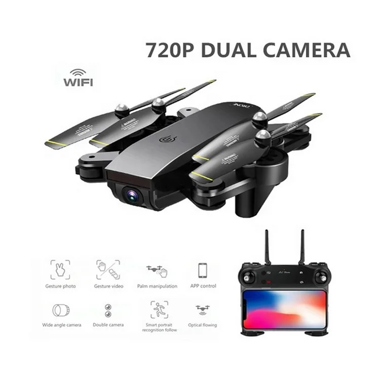 
Upgrade long flying time rc drone Optical flow Dual Camera Selfie Drone HD 1080P agriculture drone 