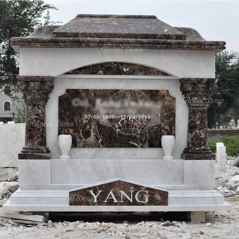 Fancy Custom Cemetery Marble Monument Headstone Tombstone