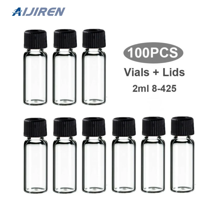 Aijiren 8-425 Thread Glass Lab Chromatography Sample test Vials 2ml with Screw Cap