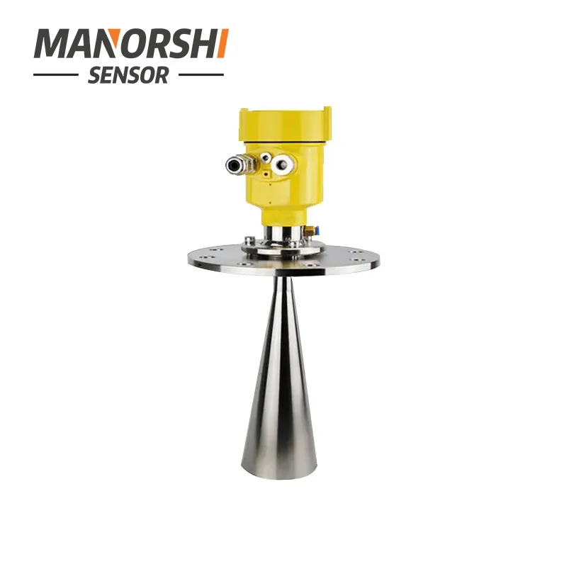 Smart Digital high frequency radar/microwave level sensor for corrosive liquid