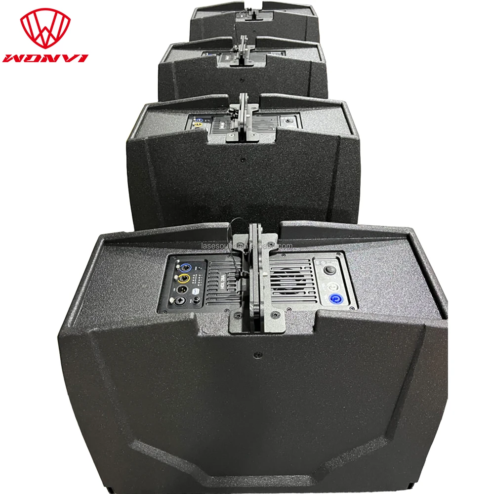 High Quality Dual 8 Inch Neo Active Line Array Sound System High Power Speaker