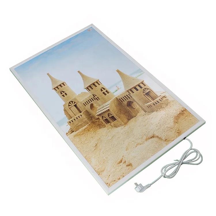 Byecold White Infrared Radiant Wall Panel Heater Ir Electrical Heater Panel Infrarotheizung