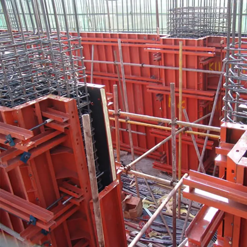Oem Reusable Formwork Panel High Performance Metal Steel Formwork For Building