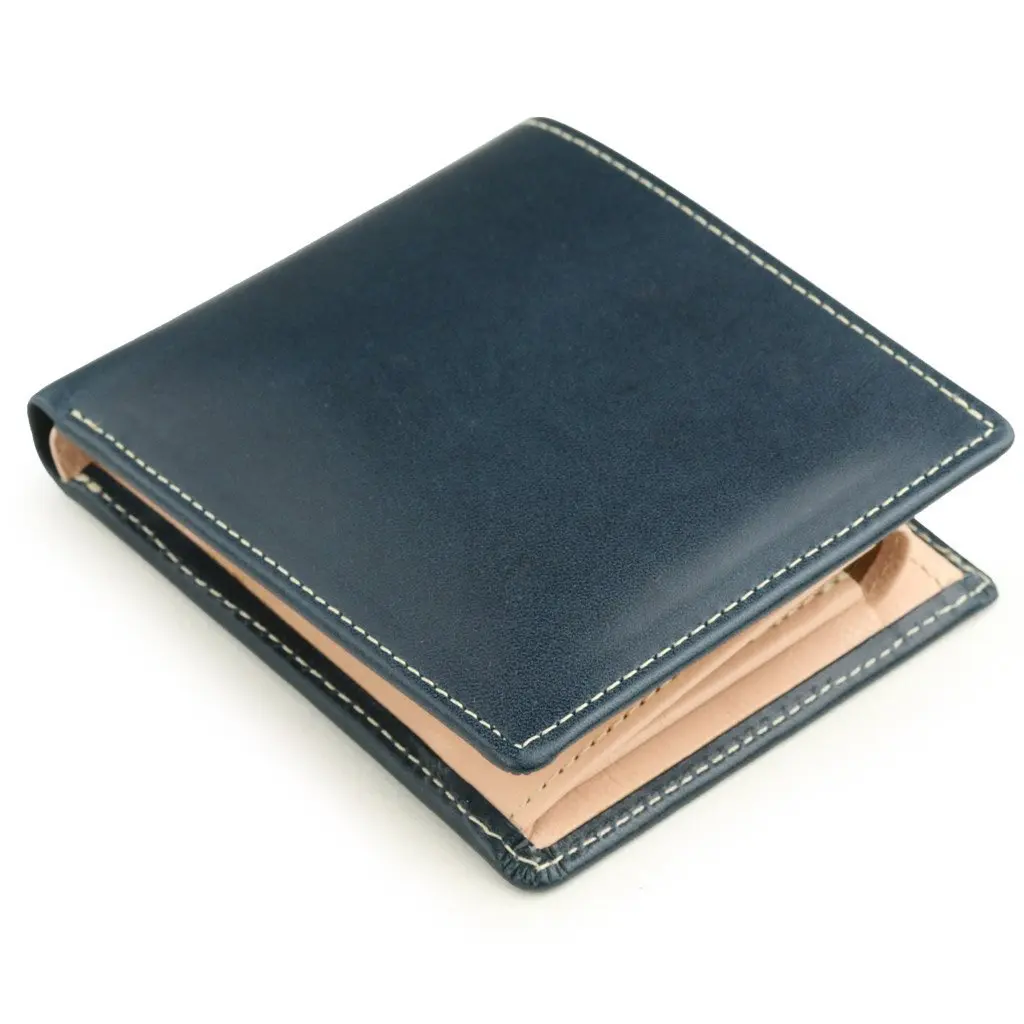 Factory Wholesale New Style Multi - color Leather Japanese Plant Tanned Large Capacity Cowhide Wallet for Men with Custom