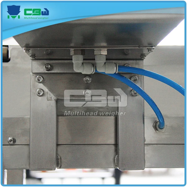 Automatic Check Weight Machine Food Weighing Machine Check Weigher For Combination Scale Packaging System