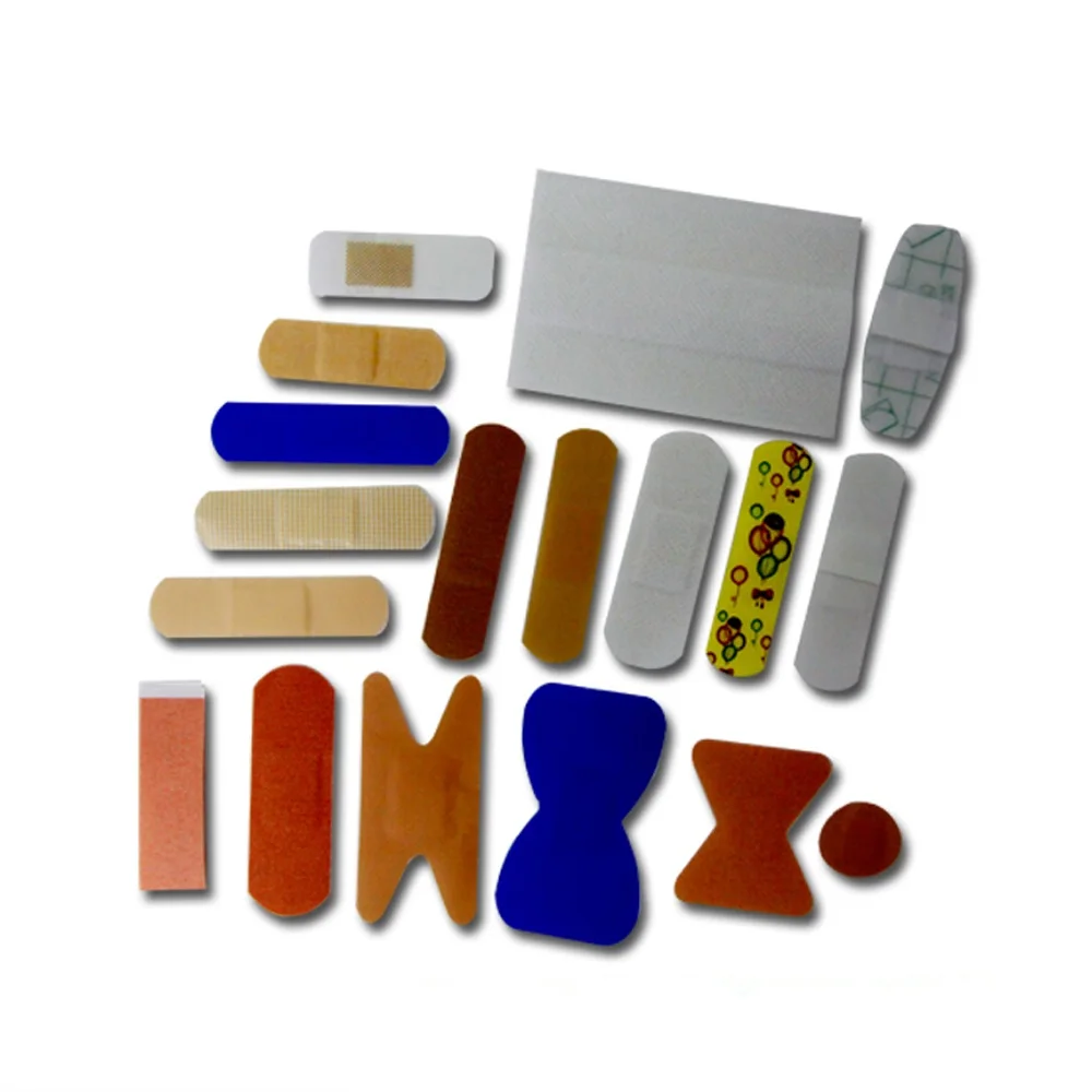 Custom Printed Band Aids Adhesive Wound Plaster Medicated Eco Shape First Aid Universal Blood Stop Tourniquet Band Manufacturer