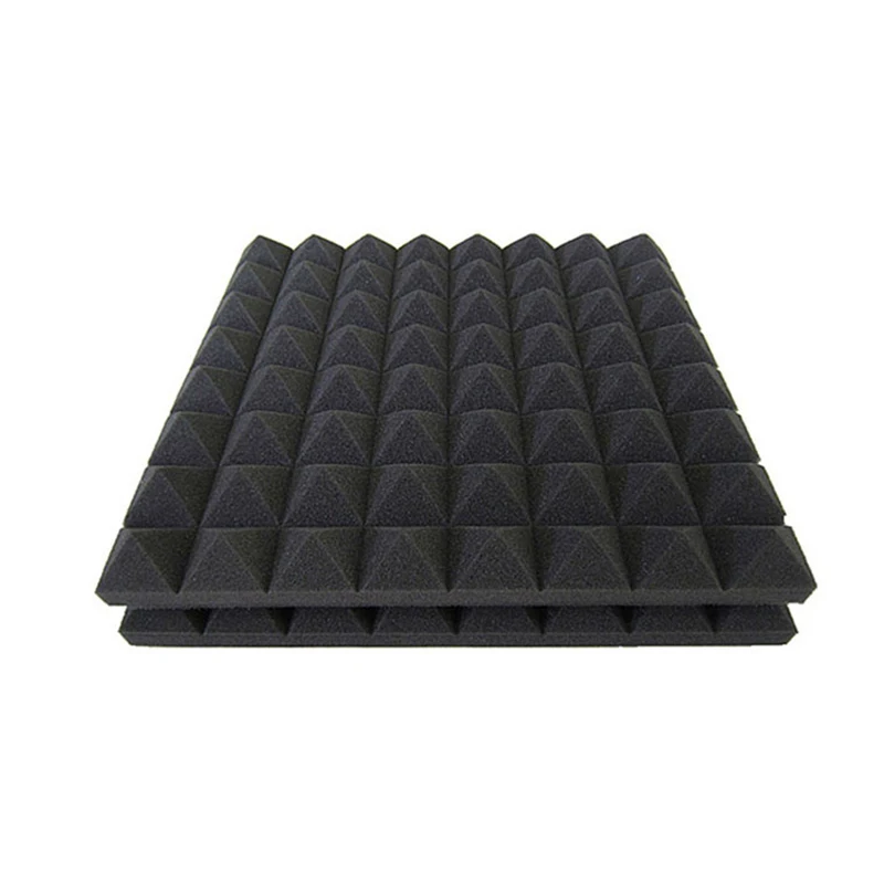 Hot-selling Pyramid Sound Absorption Acoustic Panels Fire-retardant Wall Sound Proof Acoustic Foam Panels