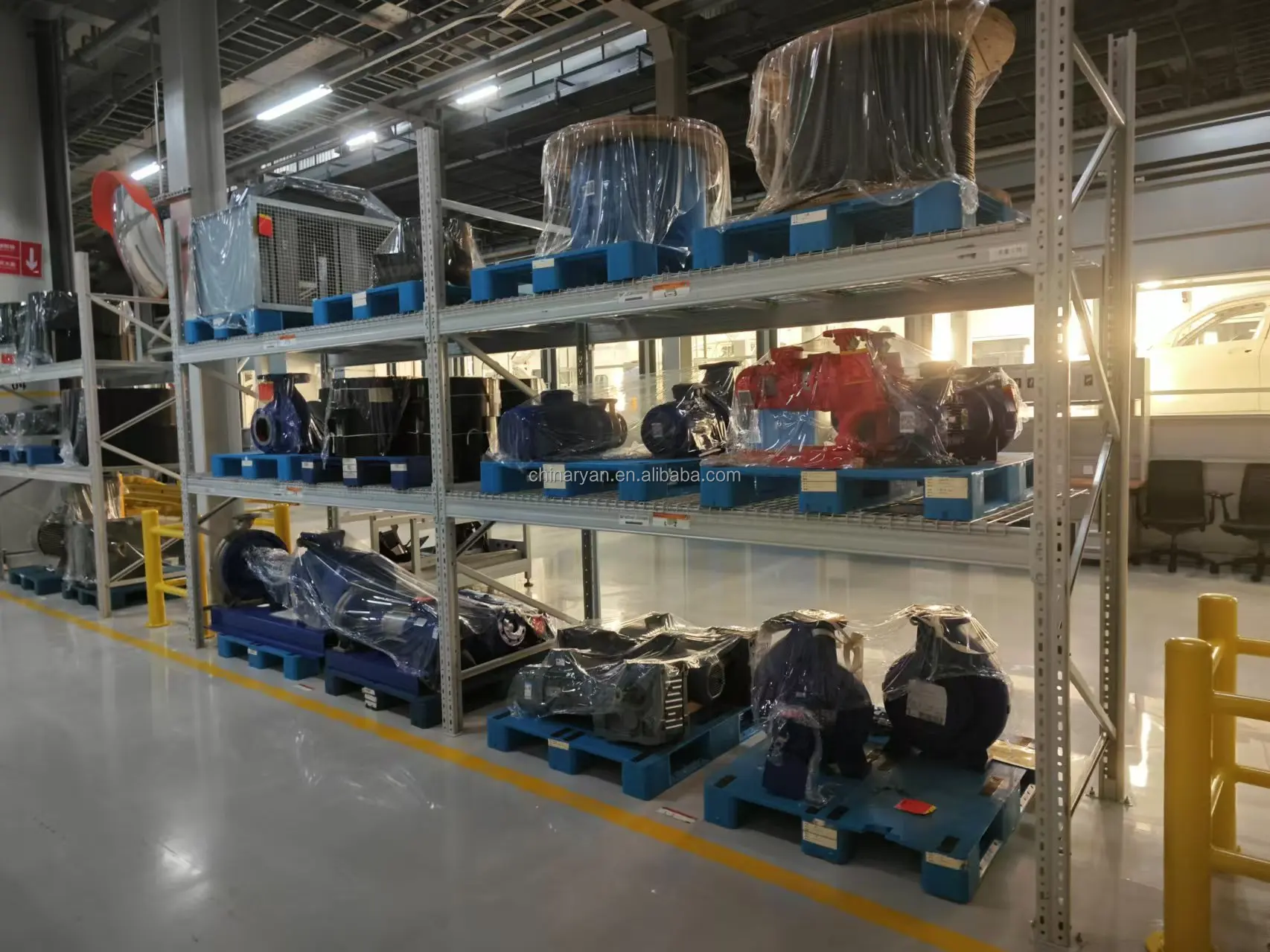 Custom Heavy-Duty Square Tube Steel Storage Racks Nestable Pallet Stackable with Corrosion Protection Square Post