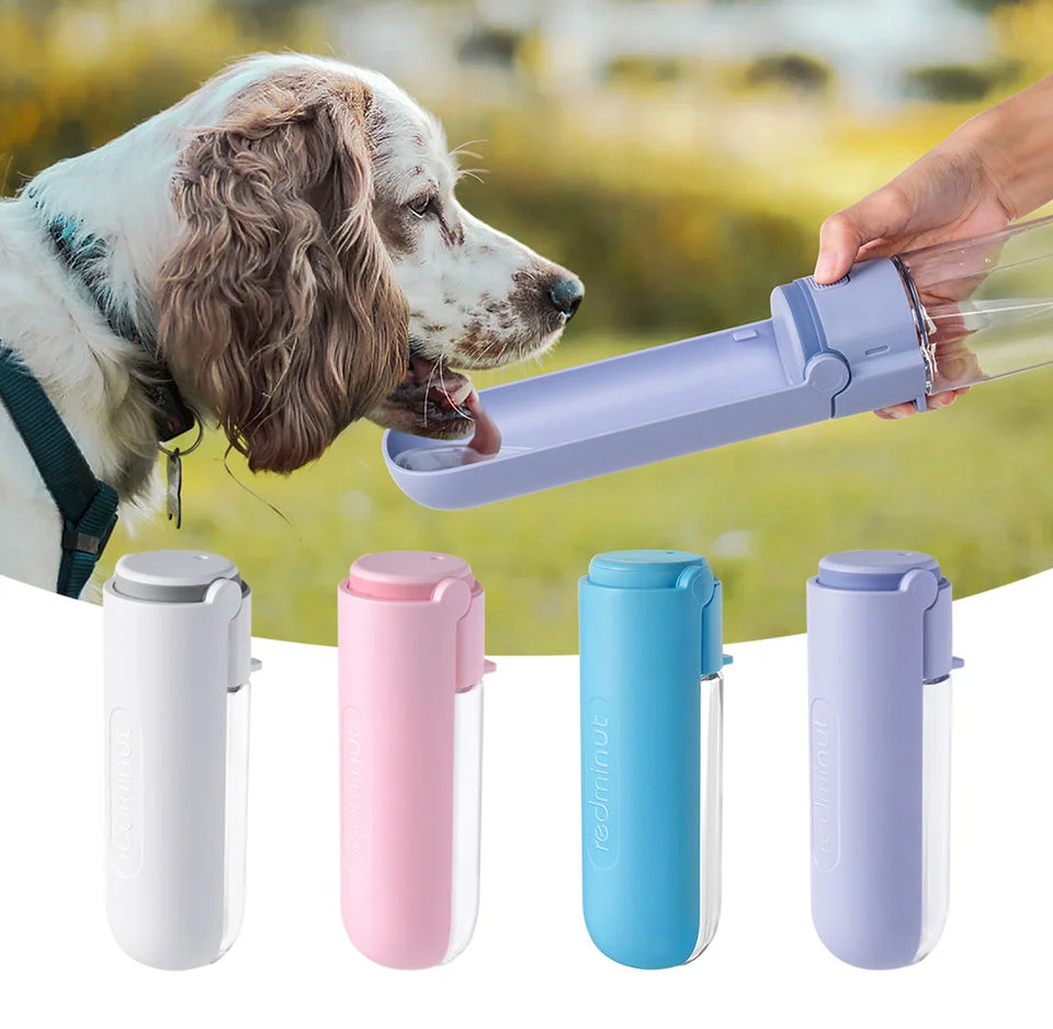 Portable Dog Water Bottle Pet Supplies Slow Feeder Pets New Inventions Wholesale Pet Cups Amazon Hot Selling Dog Water Bottle