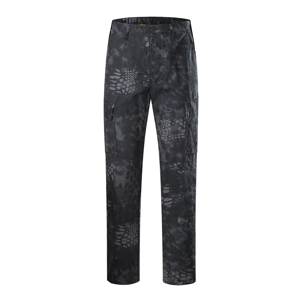 Tactical Uniform BDU Heavy Duty Training Camouflage Ripstop Trousers Cargo Pants