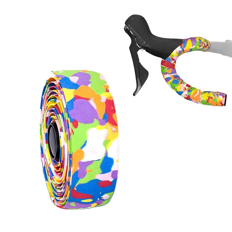 Popular Colorful Bicycle Handlebar Tape Racing Bicycle  Tape  Road Grips And Tape