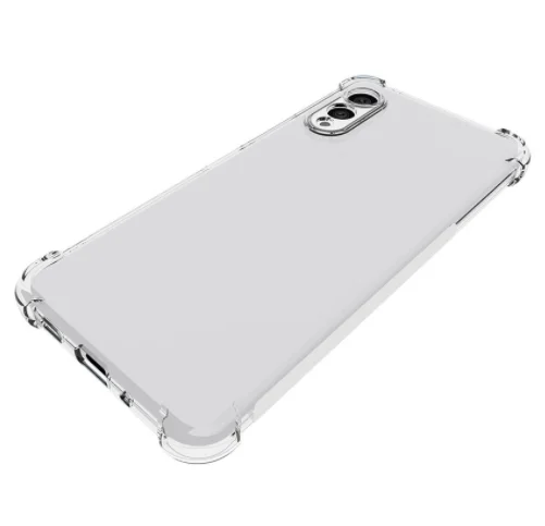 Clear Shockproof 360  Matte Bumper Slim TPU Cover Case For Fujitsu Arrows N F-51C