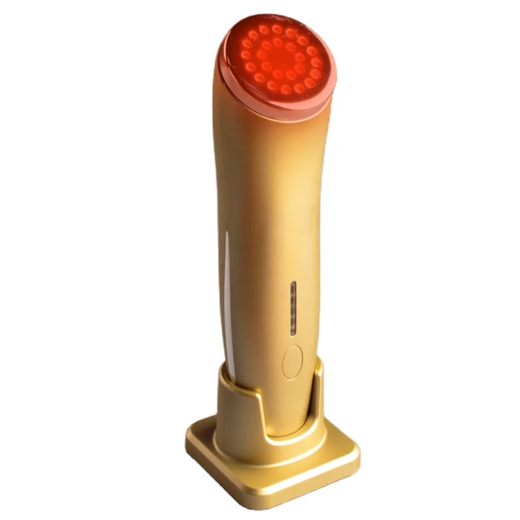 Wholesale discount handheld portable mini thermotherapy infrared light lift anti-aging facial beauty meter