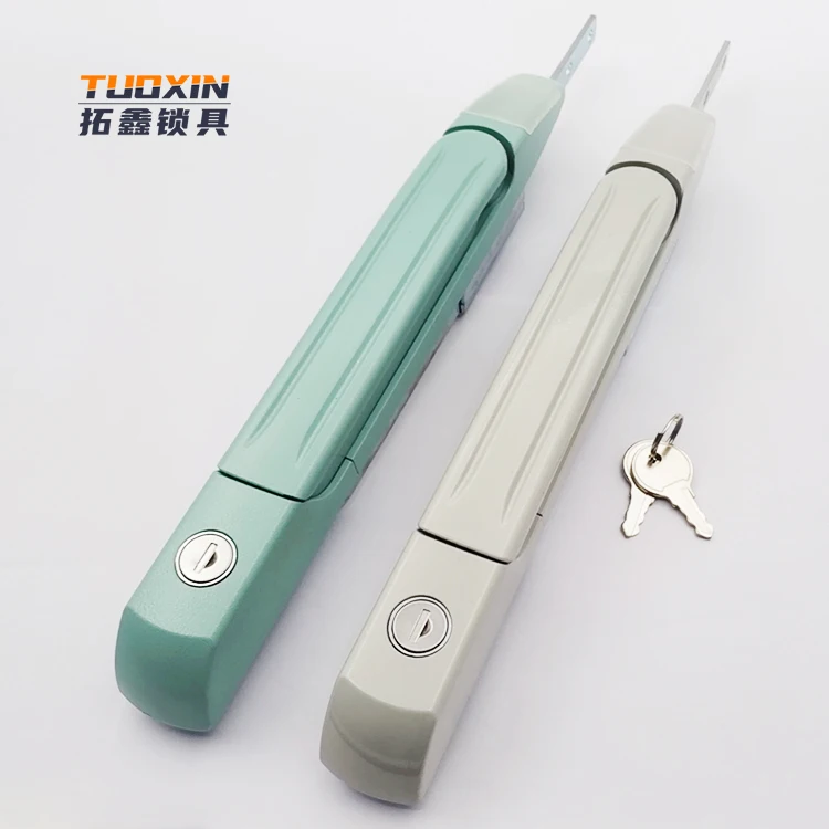 Tuoxin MS830 connecting 3 point rod lock electric box cabinet lock rod latch door lock