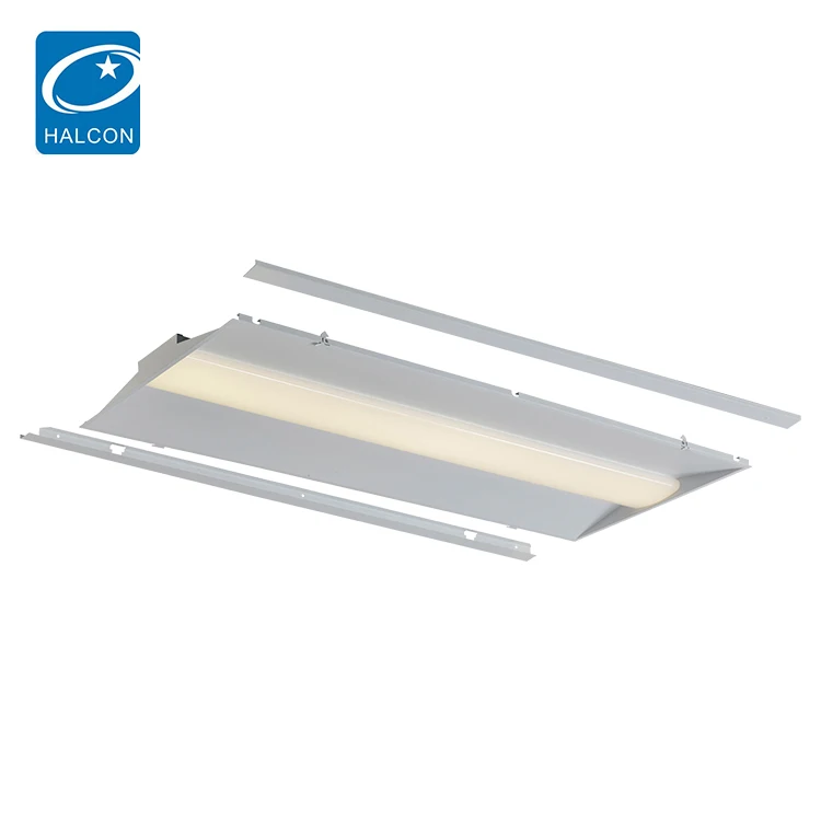 Customized Indoor Ceiling Recessed Mounted Square 2x2 2x4 24w 36w 40w 50w Led Retrofit Kit Lighting