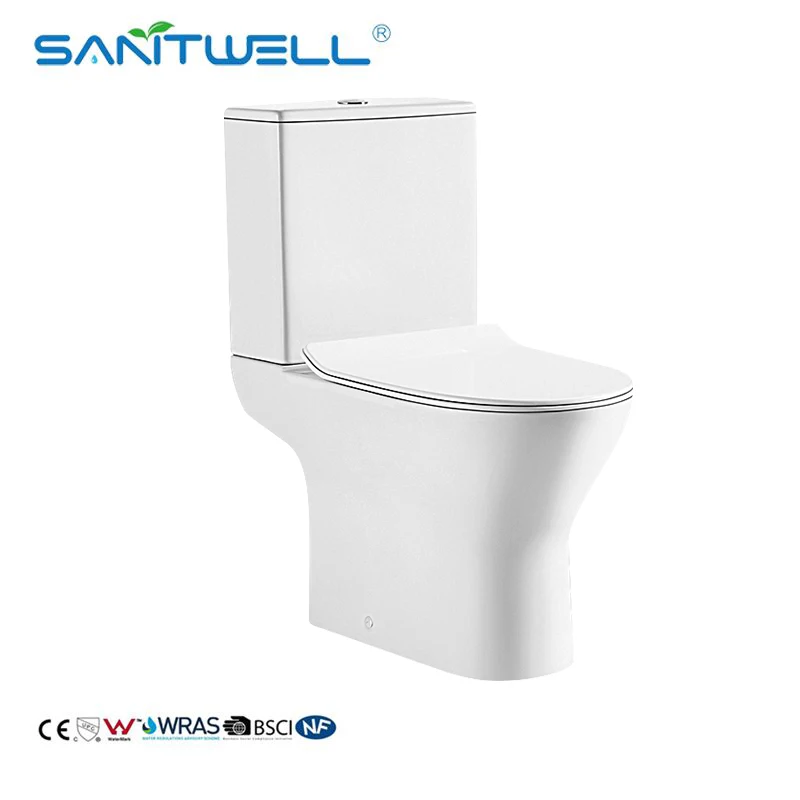 Bathroom Toilet Close Coupled WC Toilet