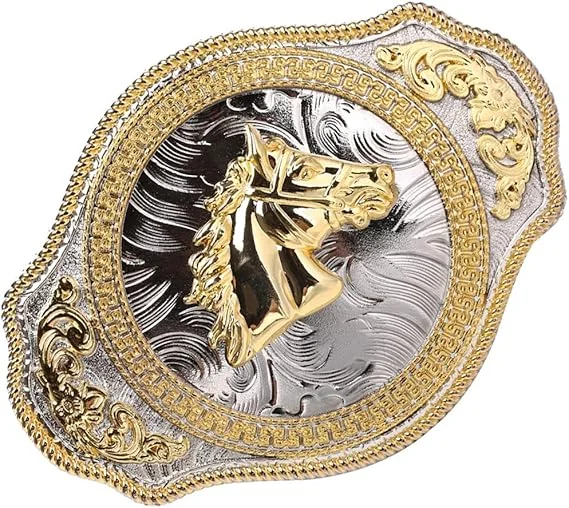 Пряжка для ремня изготовленный на заказ 3D Золотая латунь роскошная ковбойская Мужская пряжка с западным логотипом металлическая мужчин