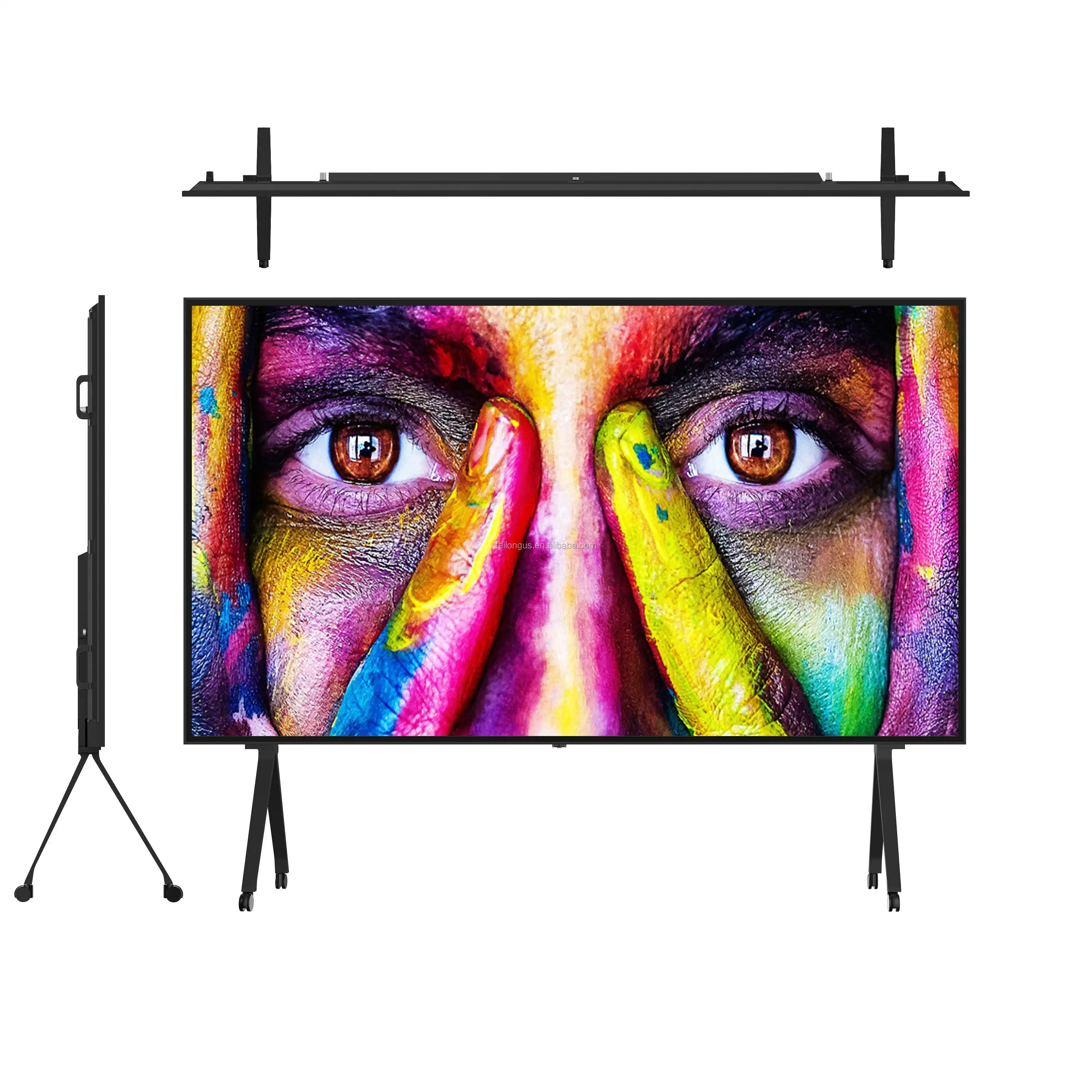 
120 Inch 4K Ultra HD Smart TV, LED Screen Display, Monitor, High Resolution 3840x2160(Ultra HD) 