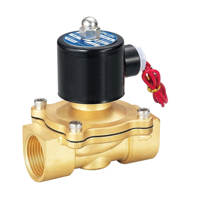 12В 24В 220В нормально закрытый Соленоидный клапан из нержавеющей стали высокого давления 2 способа воздушный клапан Соленоидный клапан