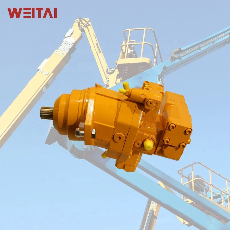 WEITAI High Quality A6VE Series hydraulic plunger motor Variable displacement Bent-axis Axial piston motor