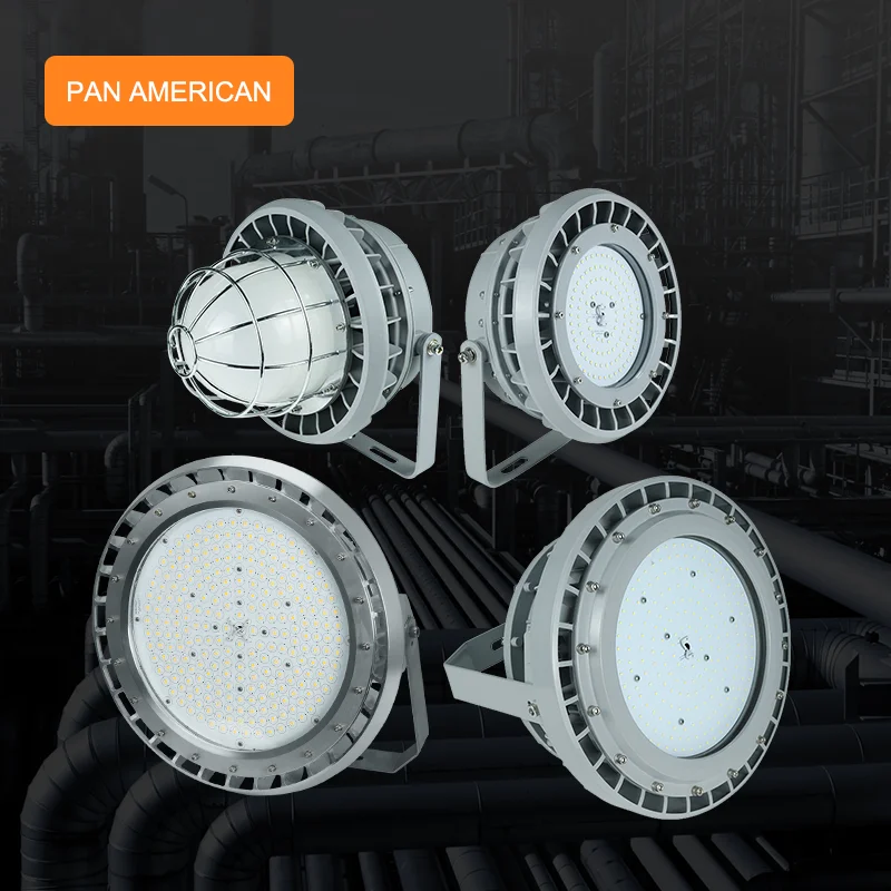 Pan American Explosion Proof Led Lamp Anti Explosion Led Light ExProof High Bay light water proof IP66 explosion proof light