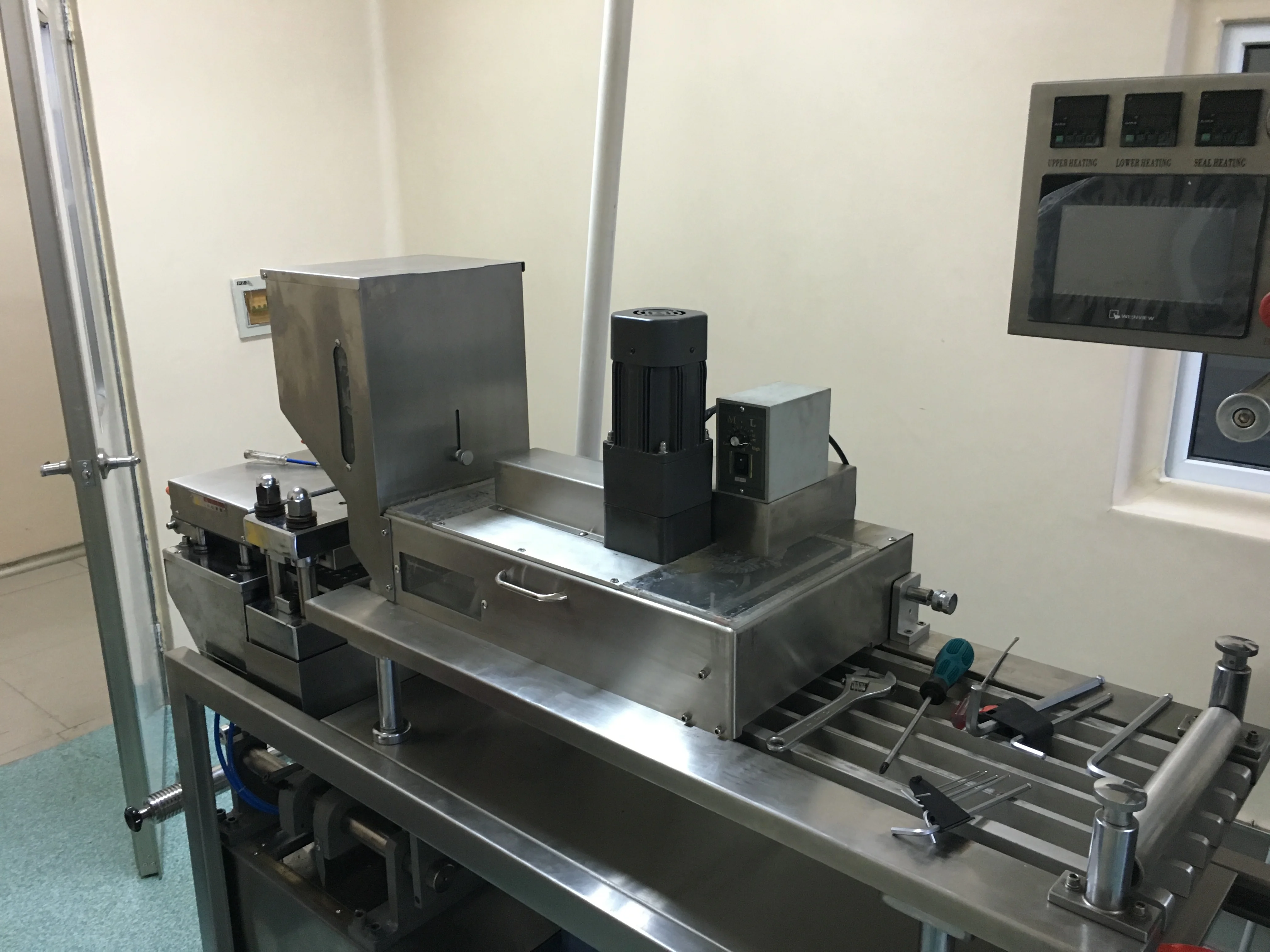 Automatic Liquid Blister Packaging Machine For Hotel Jam Olive Oil Cup Packing Blister Machine Line Video