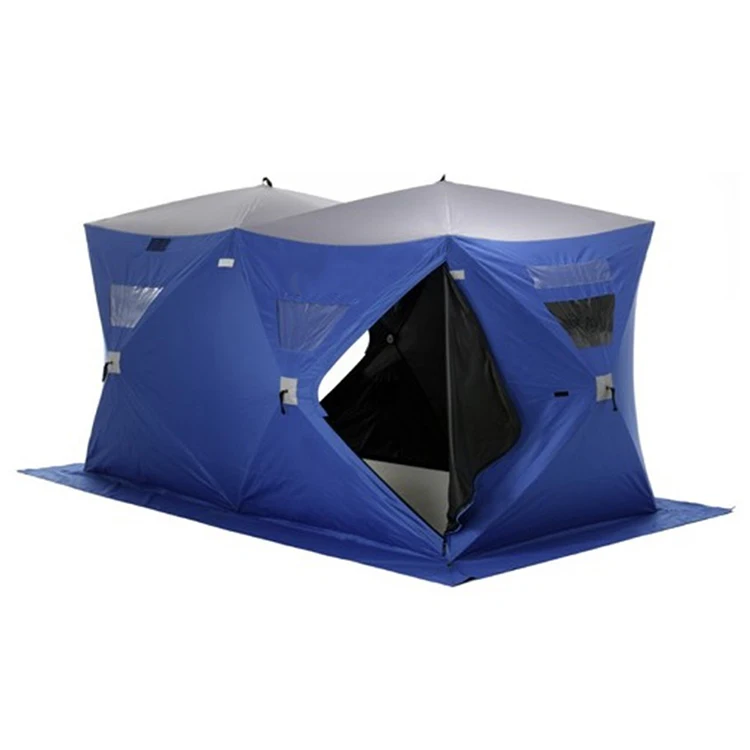 
Outdoor Easy Open Cube Ice Fishing Tent 4-6 People Ice Tent Ice Shelter 