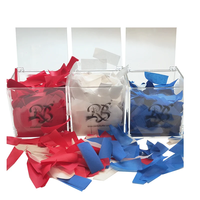 Flameproof Biodegradable Confetti for USA American National Day