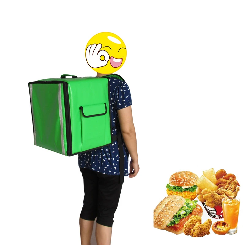 Stock low MOQ 100pcs Custom Logo Aluminum foil insulation bag outdoor picnic lunch food delivery bag incubator portable
