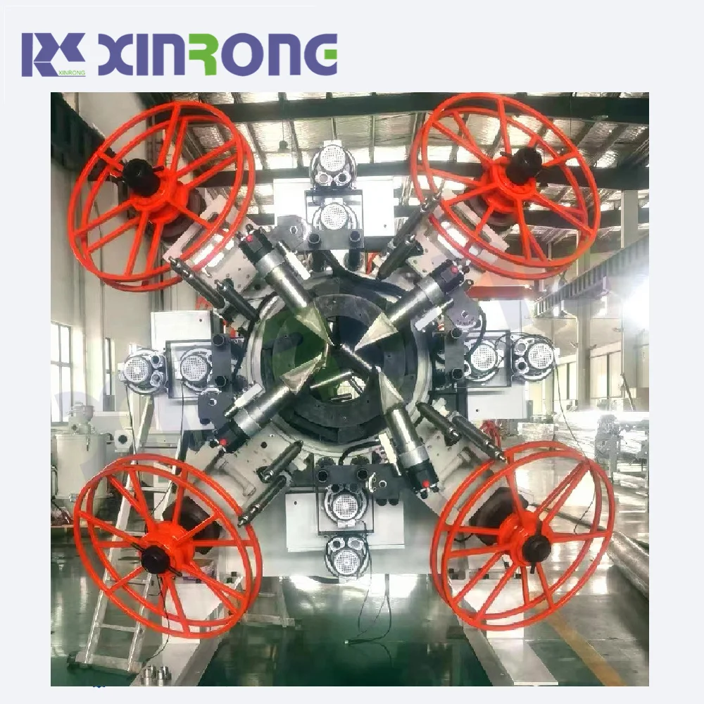 Xinrongplas RTP TCP thermoplastic reinforced pipe making extrusion machine line