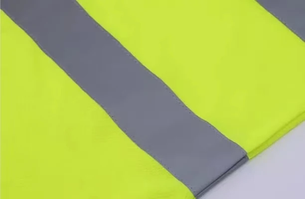 Custom Mesh Quick Dry  Breathable Reflective Safety Fluorescent Green Orange Road Construction Building  Long Sleeve Polo Shirt