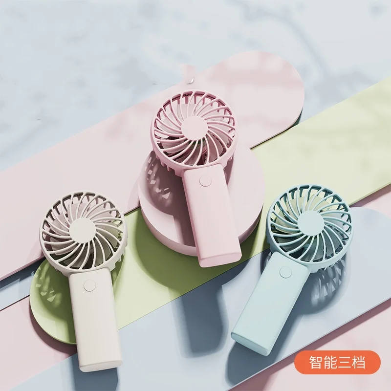 7 blades big wind 3 block wind drive away the heat Big battery long life dormitory home camping usb portable fan